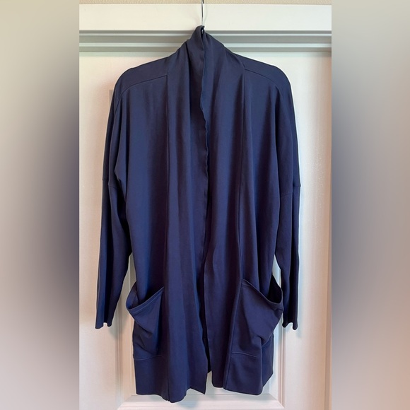 Pact Sweaters - Pact Organic Cotton Open Cardigan Soft Neutral Cozy Layer M/L